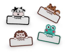 prod_nume - Embleme Textile Adezive pentru Nume (10 buc/pachet) 
