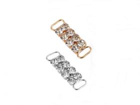 Aplicatii dantela, model fluture, 4x5,8 cm(10 buc/pachet)Cod: 550184 - Aplicatie Metalica cu Strasuri, 12x37 mm (10 bucati) Cod: 370455