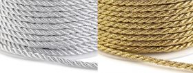 prod_nume - Snur Rasucit Lurex, 3 mm (20 m/rola)