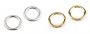 Imagine cu titlu informativ Inele Metalice Plate, diametru 28 mm (10 buc/pachet) Cod: 750956 - 1