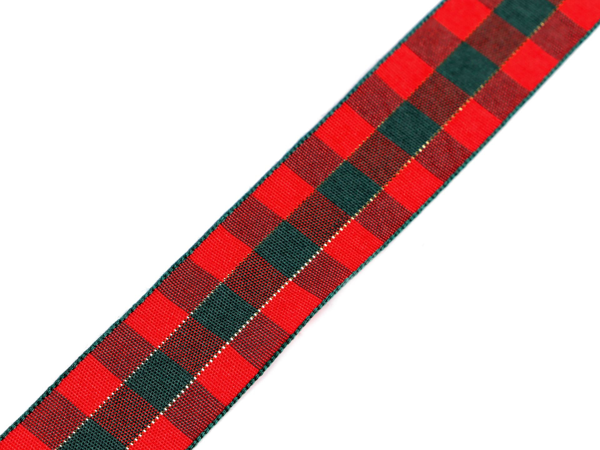 Panglica in Carouri cu Lurex, latime 25 mm (45 m/rola) Cod: 430785 - 3