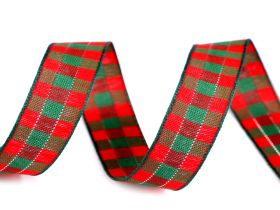 Decorative Stars, 30 mm (10 pcs/pack)Code:  390380 - Christmas Ribbon with Lurex, width 15 mm (45 m/roll) Code: 430788