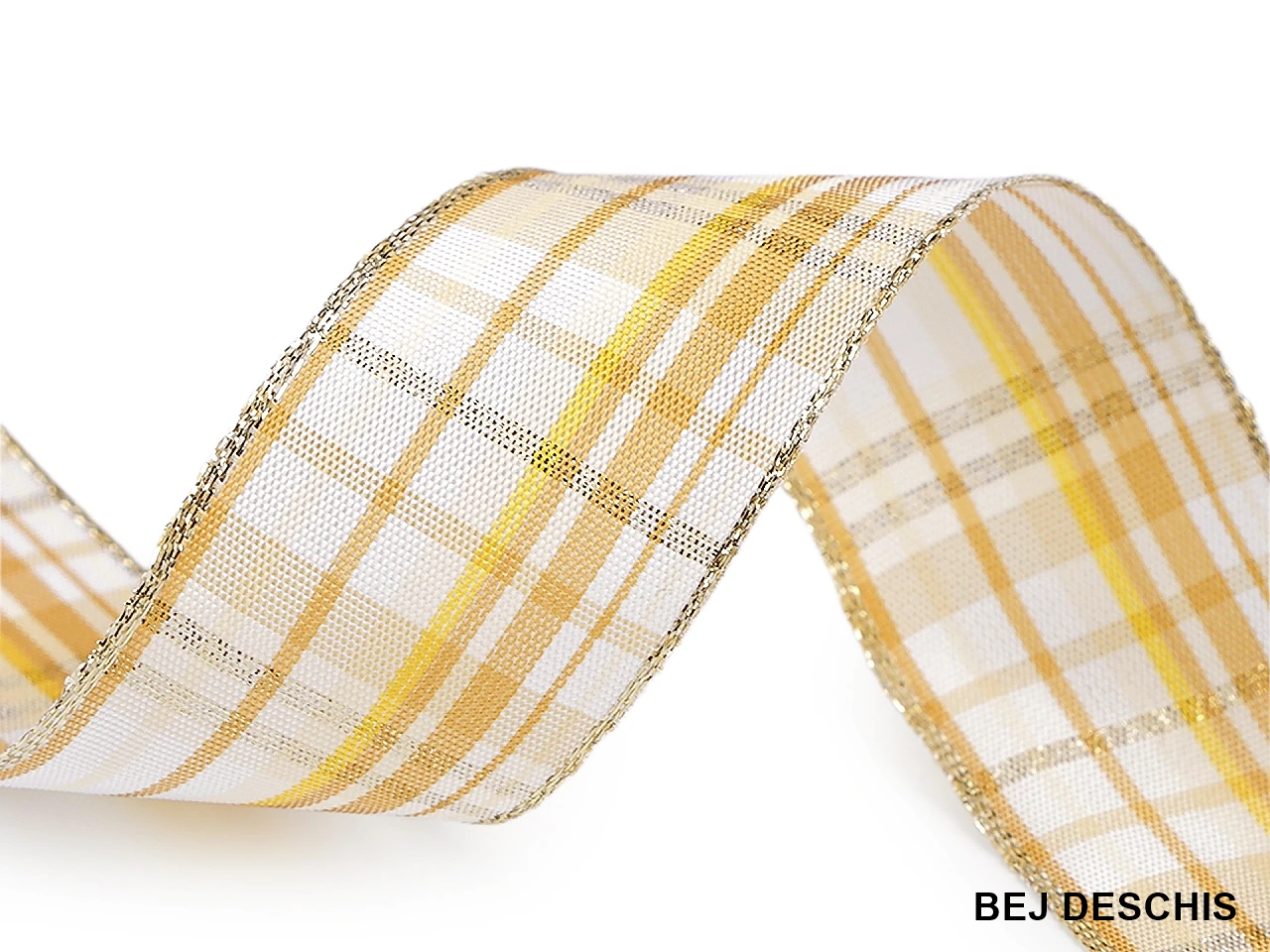Panglica in Carouri cu Lurex si Sarma, latime 40 mm (25 m/rola) Cod: 430877 - 3