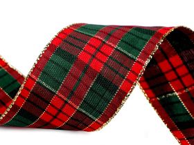 Snur Plat Lurex  (30 m/rola) Cod: 310161 - Panglica in Carouri cu Lurex, latime 38 mm (15 m/rola) Cod: 430793