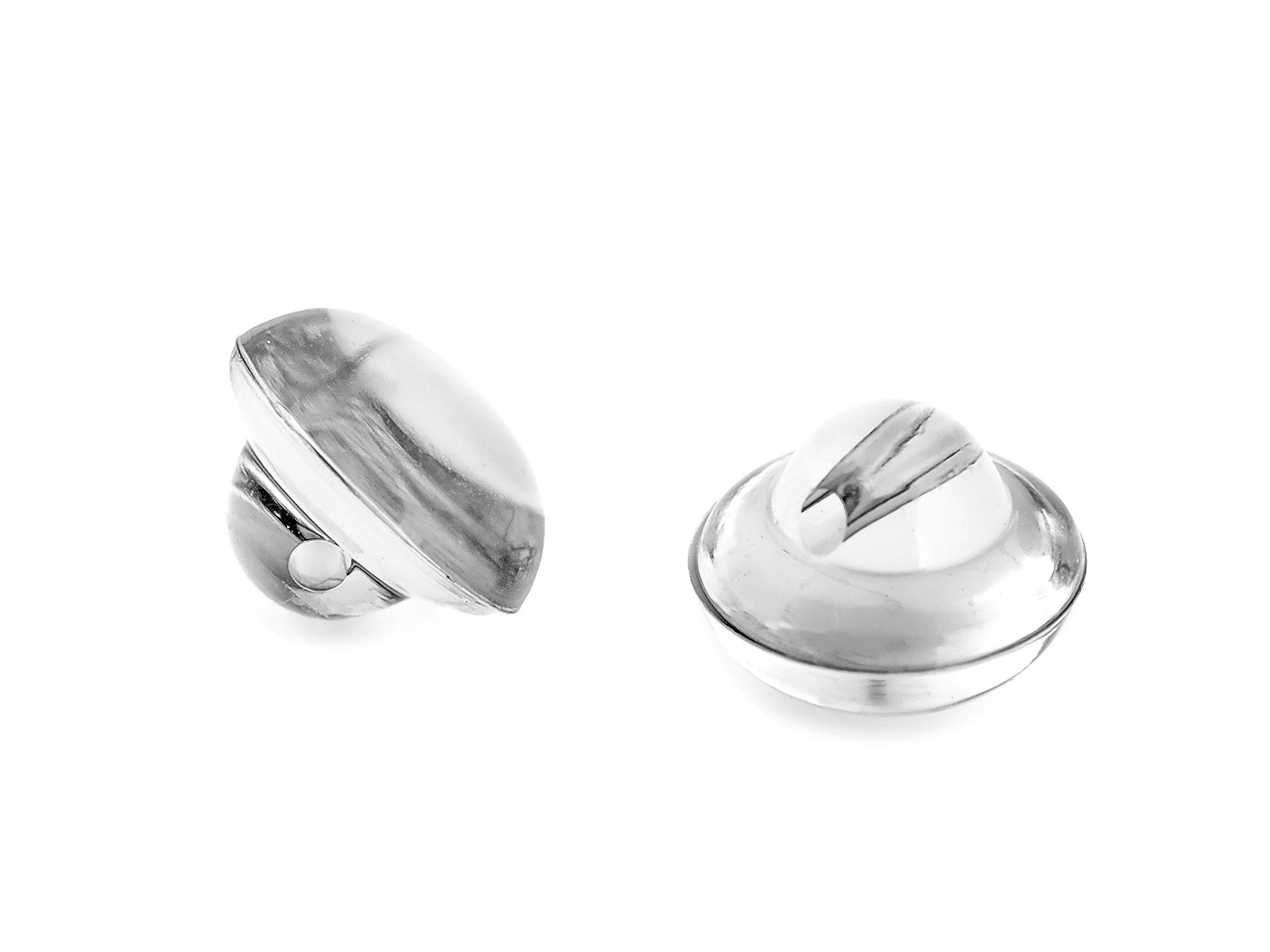 Nasturi cu Picior, Transparenti (100 buc/pachet) Cod: 120542