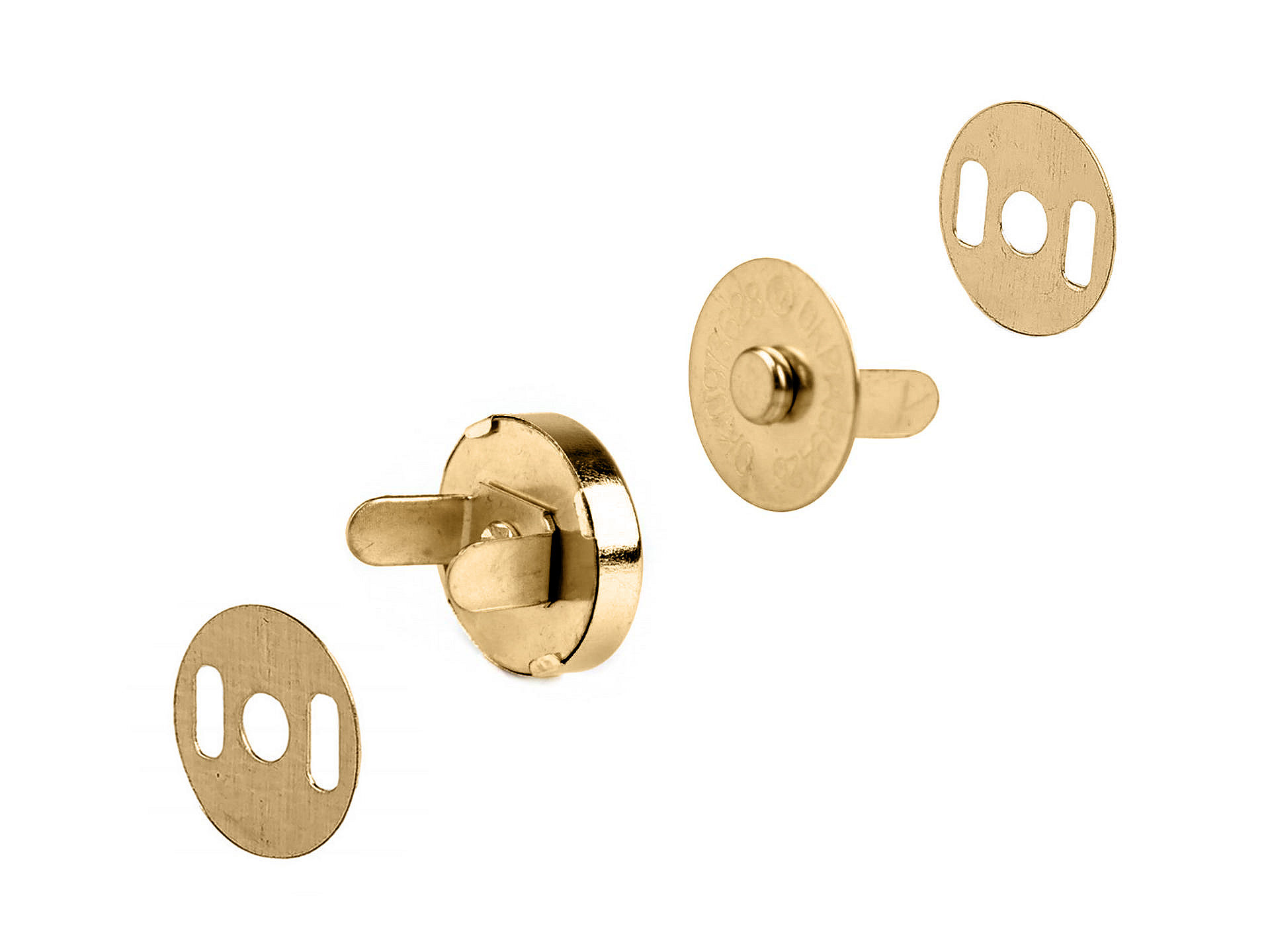 Capse magnetice, Ø15 mm (10 set / pachet) Cod: 060923 - 3