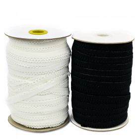 Elastic  Bra Strap, 10 mm (100 meters/roll) - Underwear Elastic Tape, 10 mm (100 meters/roll)