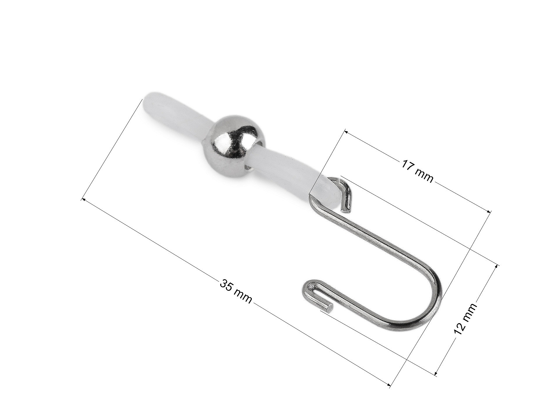 Carlig Special pentru Impiedicarea Desfacerii Pantalonilor  (4 bucati/pachet) Cod: 940261 - 3