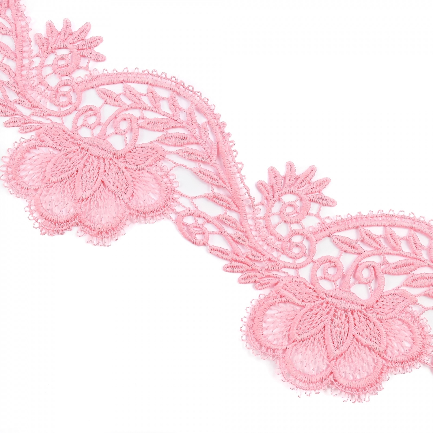 Border Lace Embroidered, width 8 cm (13,72 meters/roll)Code: HX078 - 3