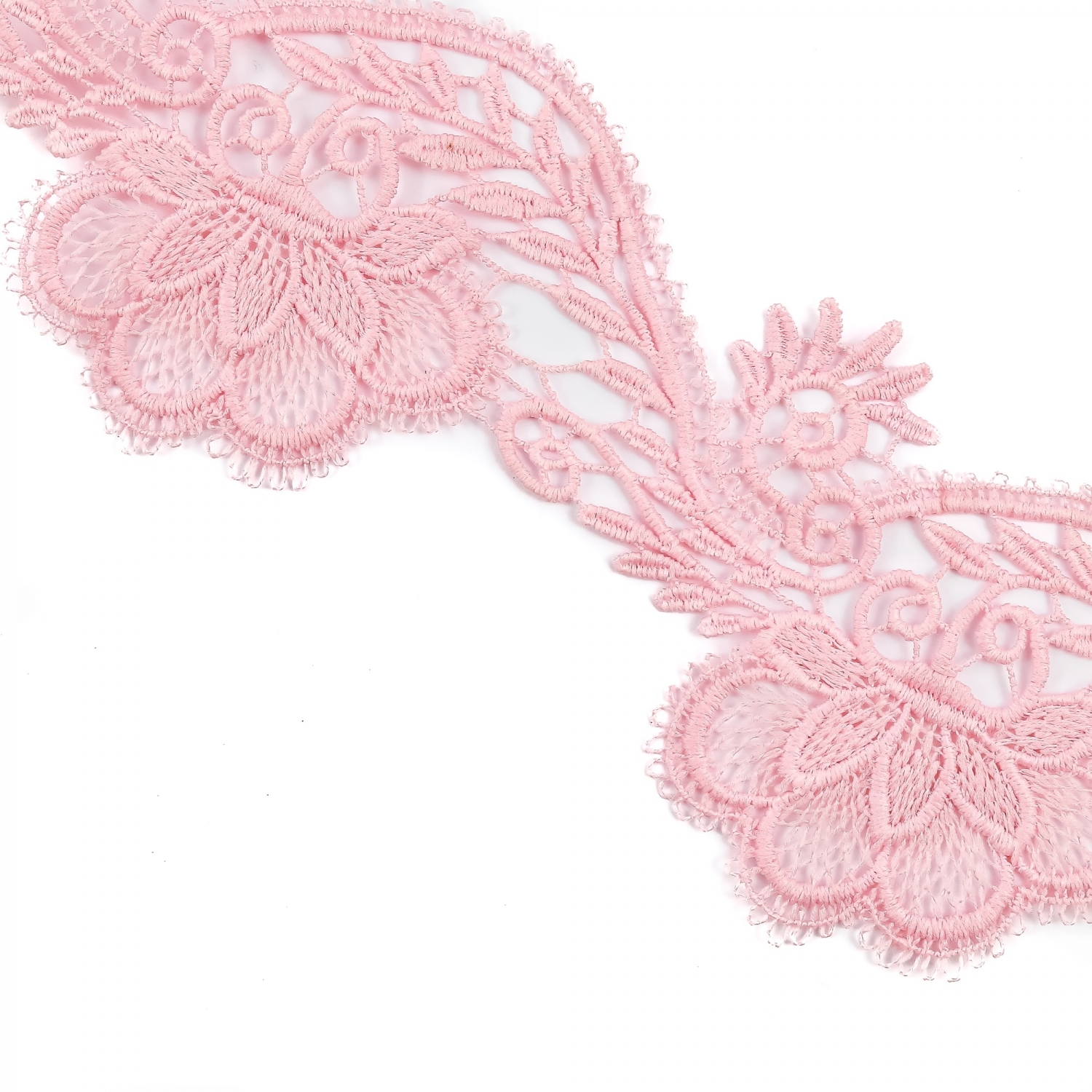 Border Lace Embroidered, width 8 cm (13,72 meters/roll)Code: HX078 - 9