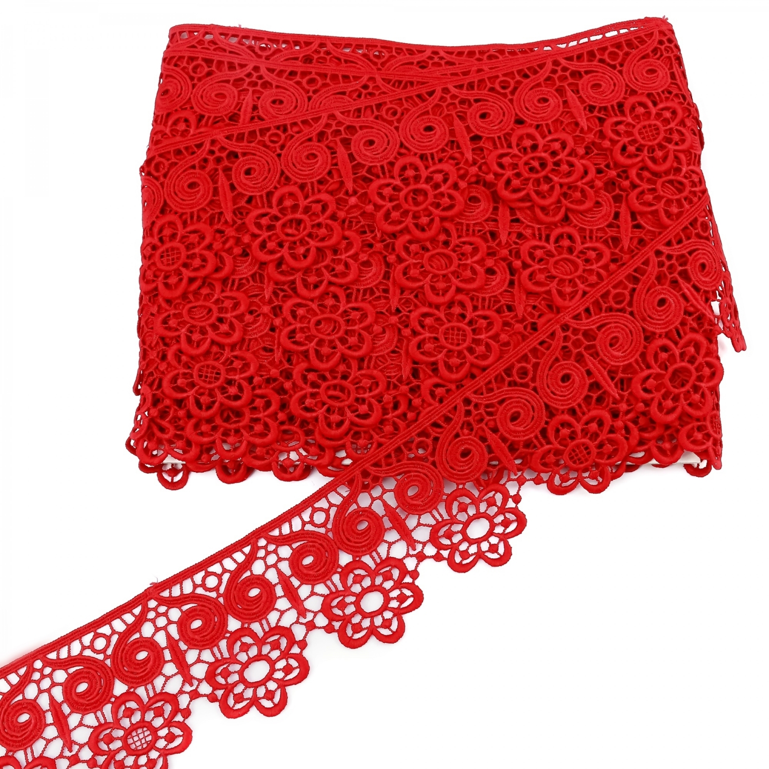 Dantela Brodata, latime 7 cm (13,3 metri/rola) Cod: L455 - 2