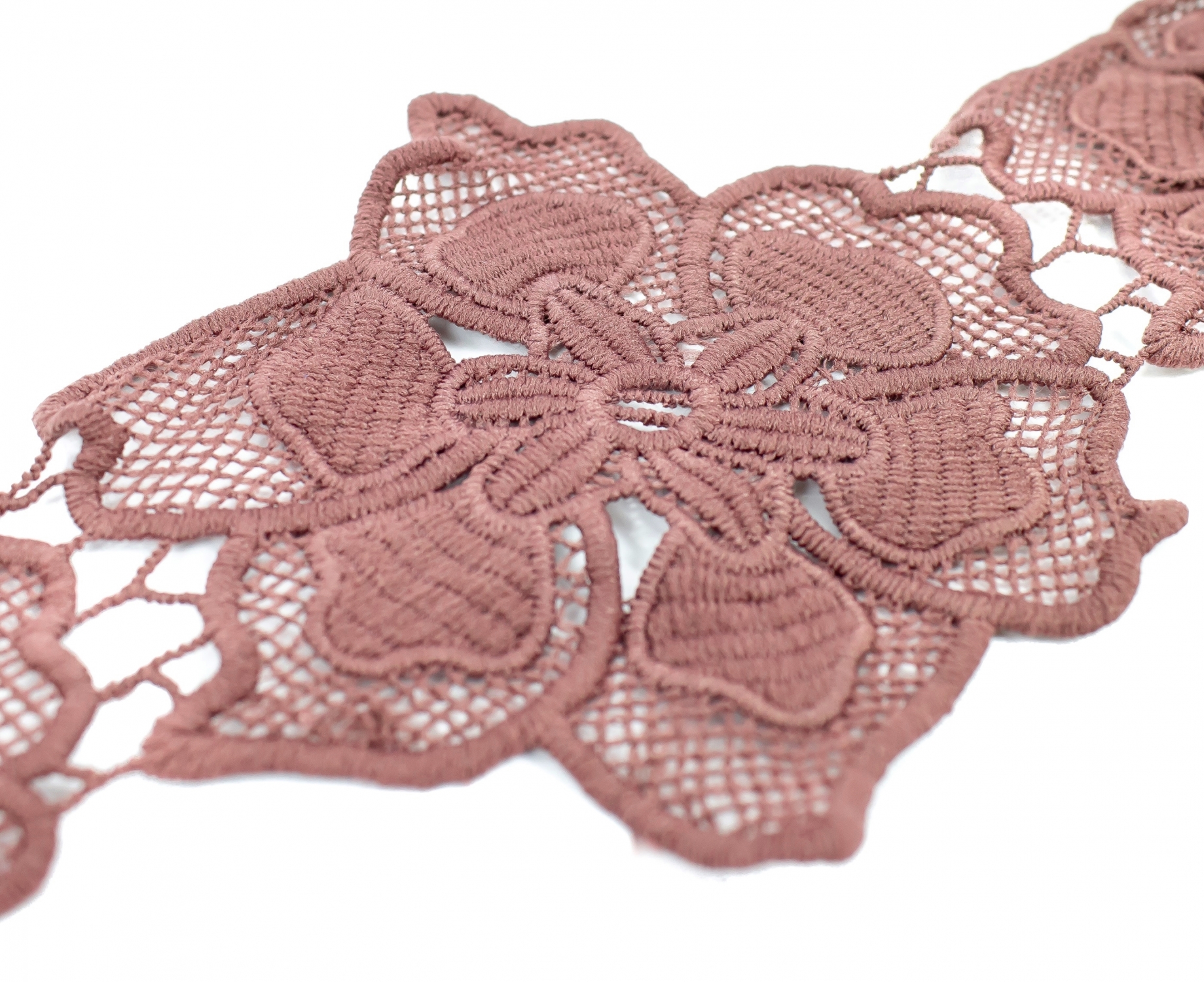 Banda Dantela Brodata 3D, 11.5 cm (13,1 metri/rola) Cod: A012-0110 - 4