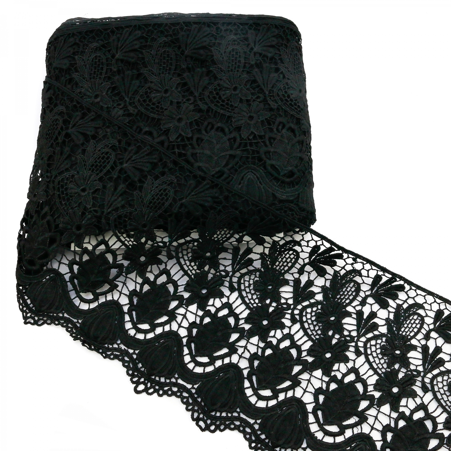 Dantela Brodata, latime 21 cm (13,40 metri/rola) Cod: L922 - 6