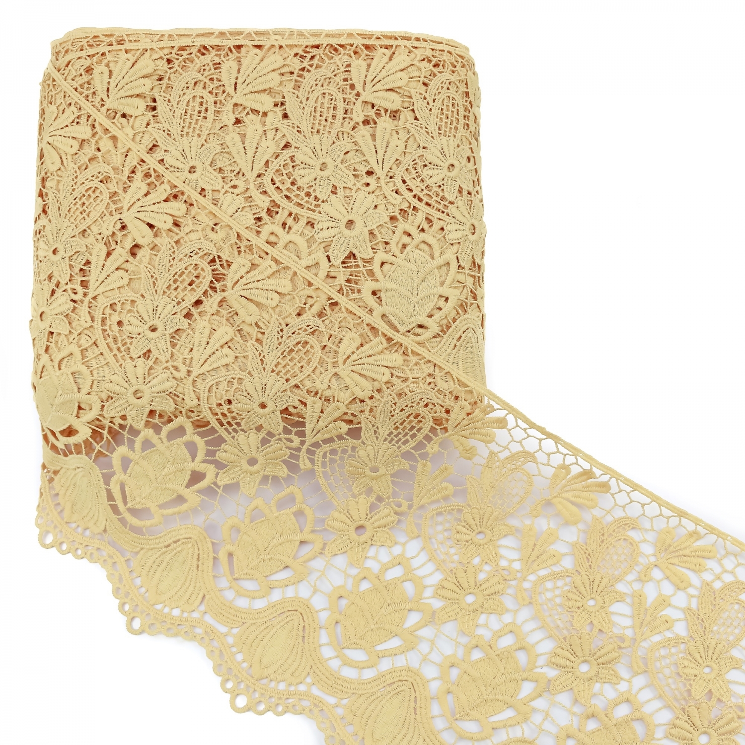 Dantela Brodata, latime 21 cm (13,40 metri/rola) Cod: L922 - 2