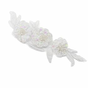 Embleme / Aplicatii haine  - Aplicatie Textila 3D, lungime 21 cm (10 buc/pachet) Cod: F11915