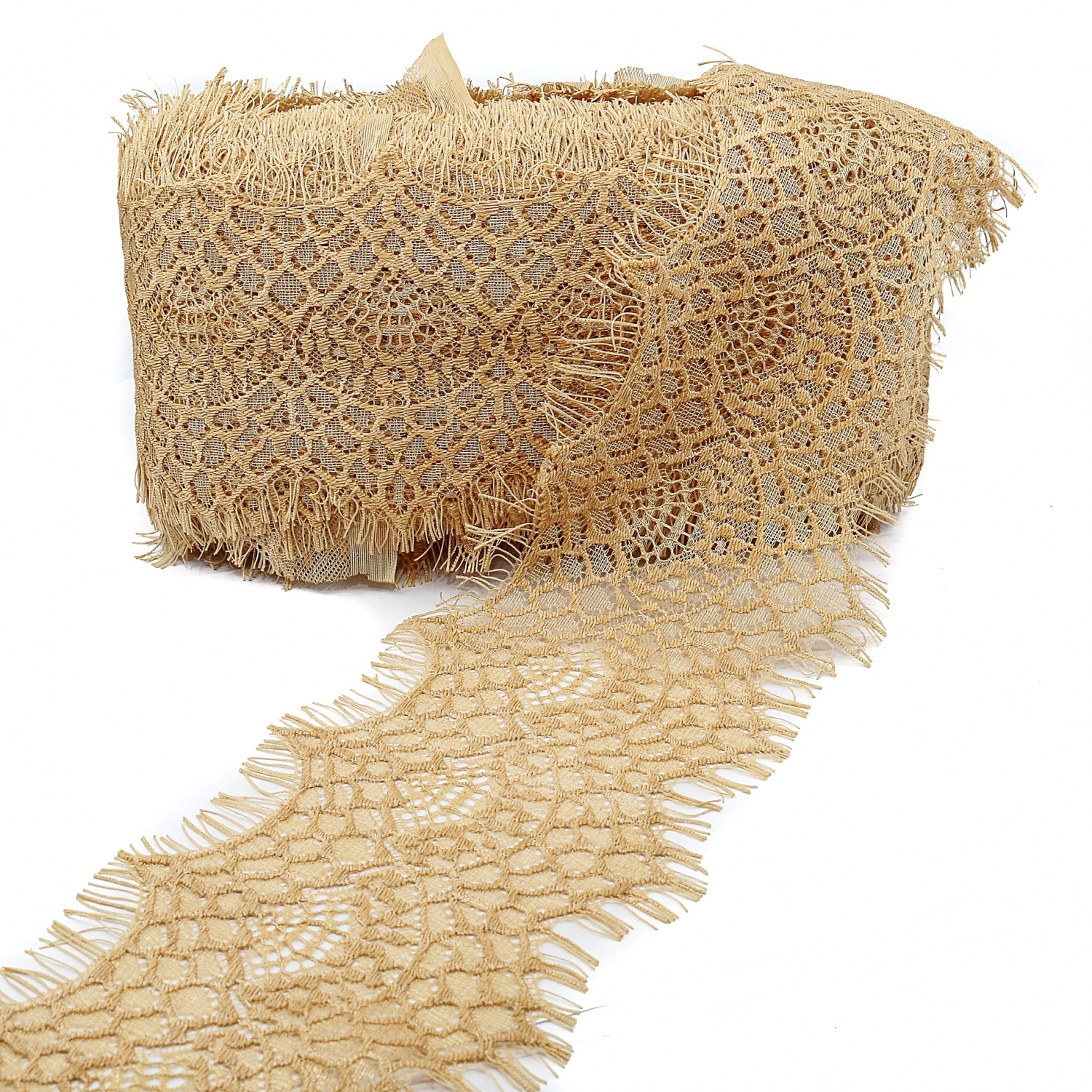 Dantela Chantilly, latime 13 cm (3 metri/rola) Cod: DANT-MARE-SA