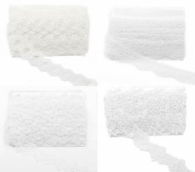 Dantela - Dantela Brodata (11 metri/rola) Cod: DANT-MARE-SA