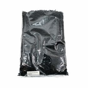 Decorare - Margele Sticla, Negru (500 gr/punga)