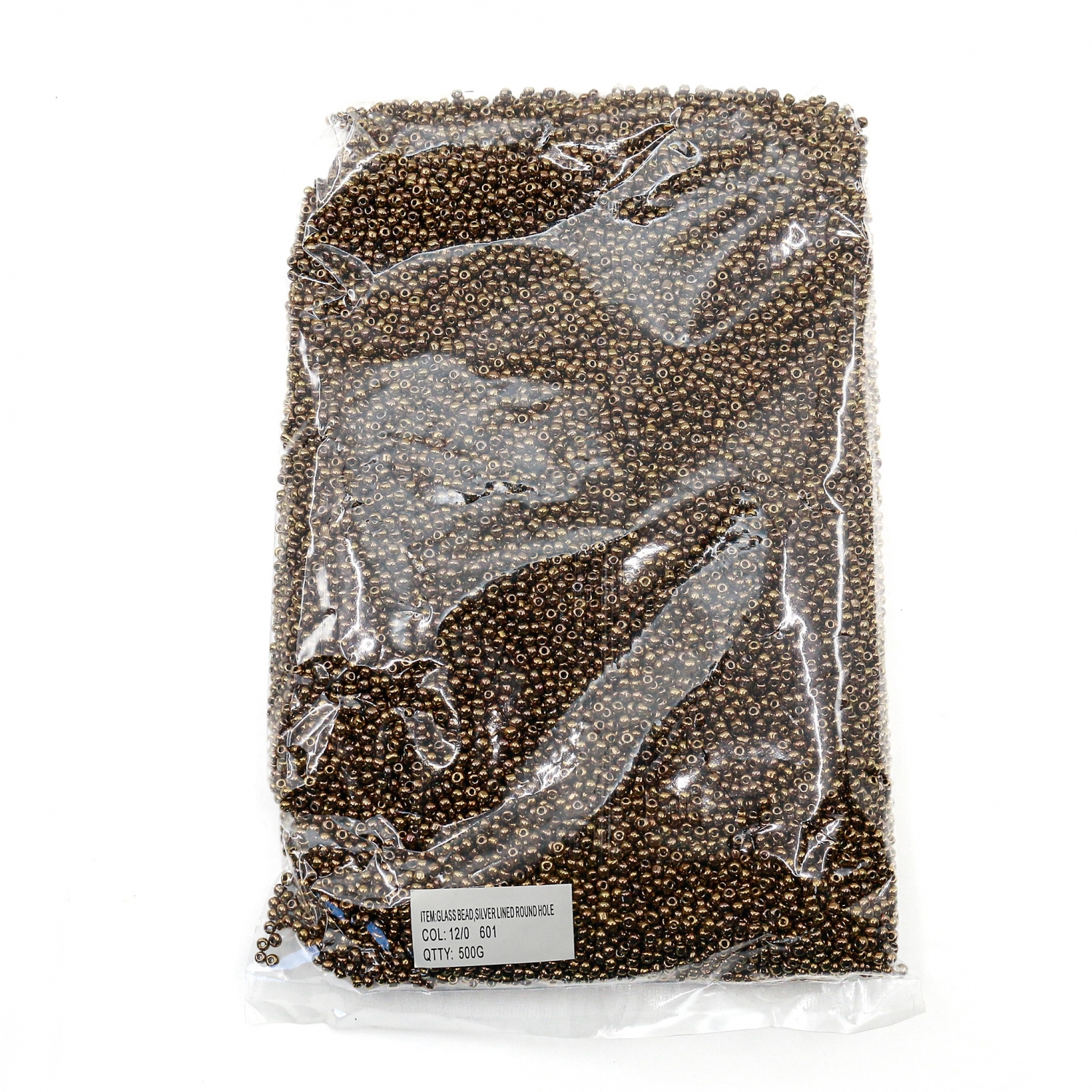 Margele Sticla, Alama Antica  #601 (500 gr/punga)