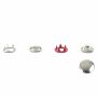 Capse din Metal, 9.5 mm, Rosu (250 seturi/pachet) - 1
