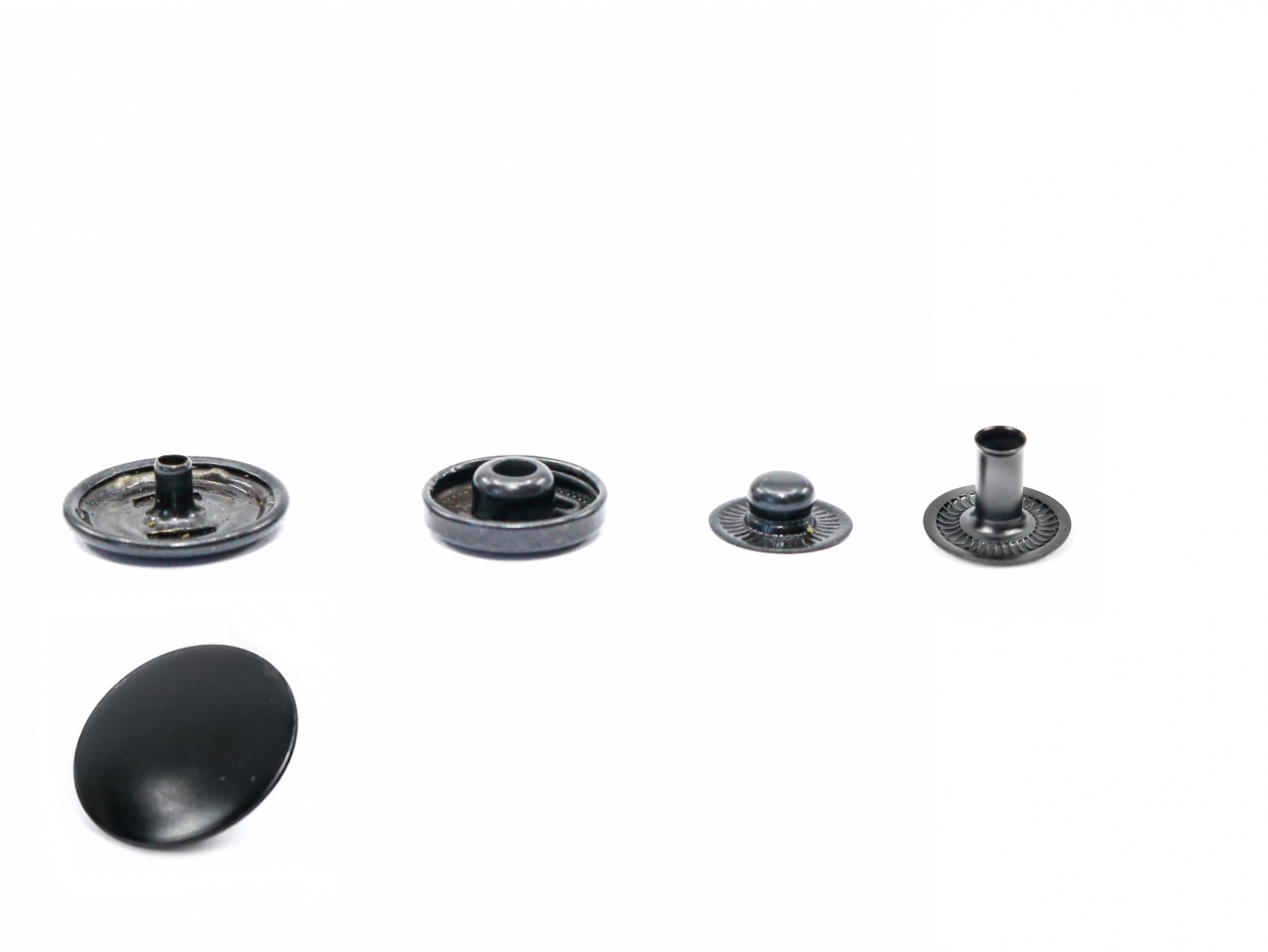 Capse din Metal, 17 mm (250 seturi/pachet)Cod: EM54-13.5-17MM