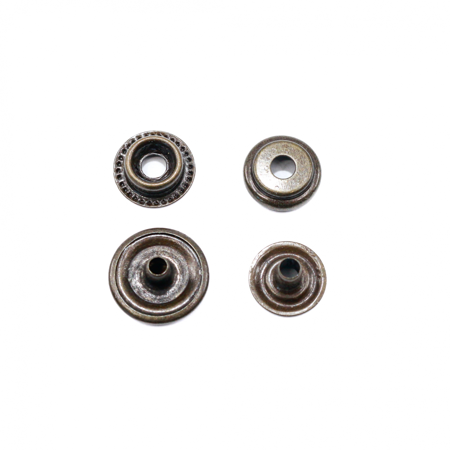 Capse din Metal, 17 mm (250 seturi/pachet)Cod: EM61-17MM - 4