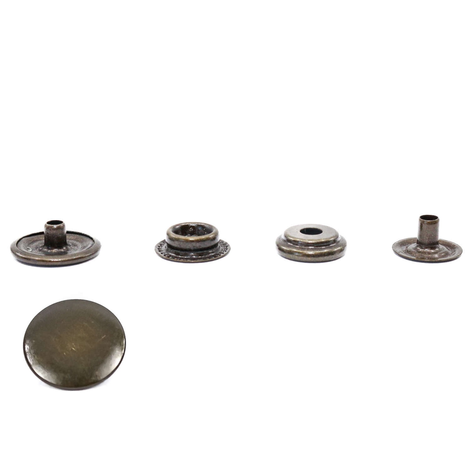 Capse din Metal, 17 mm (250 seturi/pachet)Cod: EM61-17MM