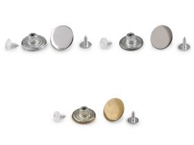 Croitorie - Butoni Jeans, Nasturi Blugi, 17 mm (20 seturi/pachet) Cod: 120835