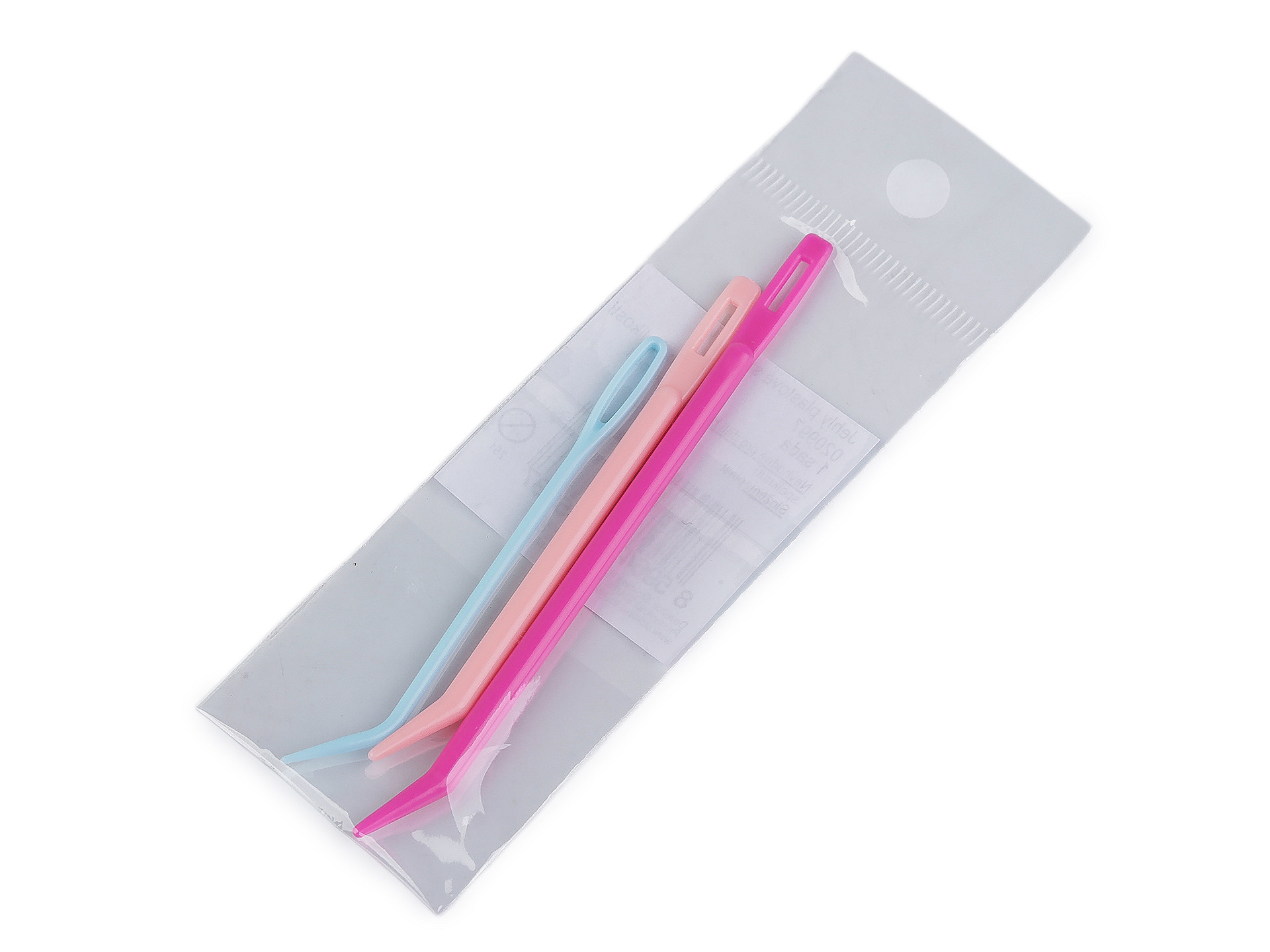 Ace din Plastic cu Varful Curbat (3 bucati/pachet) Cod: 020997 - 4