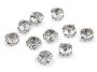 Strasuri de Cusut in Montura Metalica, 6, 7, 8 mm (100 buc/punga) Cod: 340697 - 2