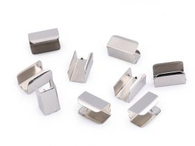 Metal Cord End Toggles, Transparent, White, Black (200 pcs/set) Code: 0305-3646 - Metal Cord End, 8 mm (20 pcs/pack)Code: 780797