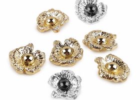 Nasturi cu Patru Gauri, 10 mm (144 bucati/punga)Cod: 3372/10 - Nasturi Metalici, cu Picior, 43 mm (3 buc/pachet) Cod:120857