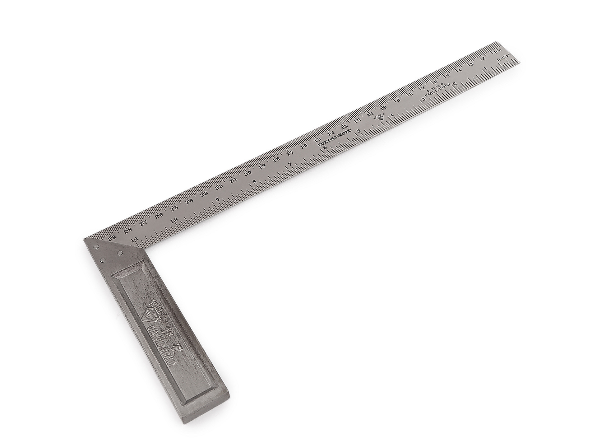 Metal Tailor's Ruler, length 30 cm (1 pcs/pack) Code: 940607