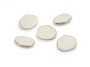 Nasturi Metalici Imitatie Sidef, cu Picior, 23x30 mm (10 buc/pachet) Cod:120855 - 2