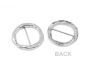 Metal Buckles with Rhinestones, 52 x 68 mm (2 pcs/pack)Code: 940688 - 4