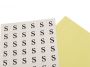 Adhesive Size Labels -(10 sheets/pack) - 7