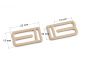 Conector pentru Bretele de Sutien, 10 mm (10 bucati/pachet)Cod: 940777 - 5