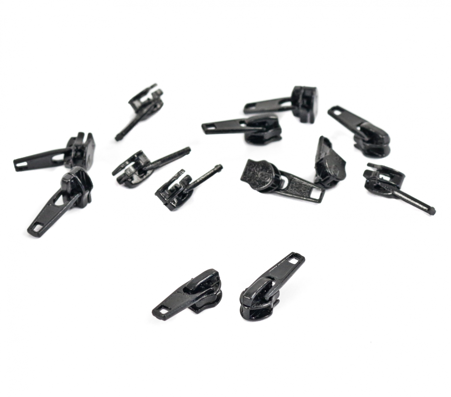 Cursori Metalici pentru Fermoare, spira 7 mm (500 bucati/pachet)
