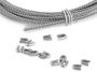 Metraj Balene Corset Metalice cu Capete, latime 5 mm,  (5 metri/pachet)  - 2