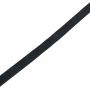 Elastic din Cauciuc cu Striatii, 6mm, 8mm (1 kg/cutie) Alb si Negru - 3