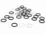 Bra Rings, 10 mm, White, Black, Transparent (2000 pcs/bag) - 1