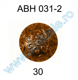 Nasturi cu Picior S241, Marimea 24 (100 buc/pachet) Metalized Plastic Buttons ABH031-2, Size 30 (144 pcs/pack)