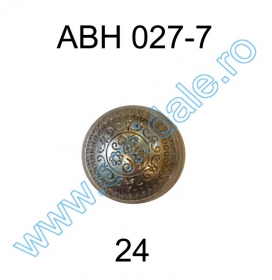 Nasturi A832, Marime 48, Argintii (100 buc/pachet) Nasture Plastic Metalizat ABH027-7, Marimea 24 (144 buc/pachet)