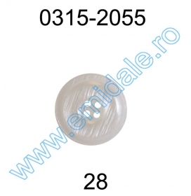 Nasturi cu Doua Gauri 3816/54 (50 buc/punga) - Nasture Plastic 0315-2055/28 (100 bucati/punga)