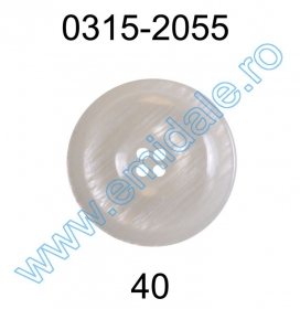 Nasturi Plastic cu Patru Gauri 0313-1314/36 (100 bucati/pachet) - Nasture Plastic 0315-2055/40 (100 bucati/punga)