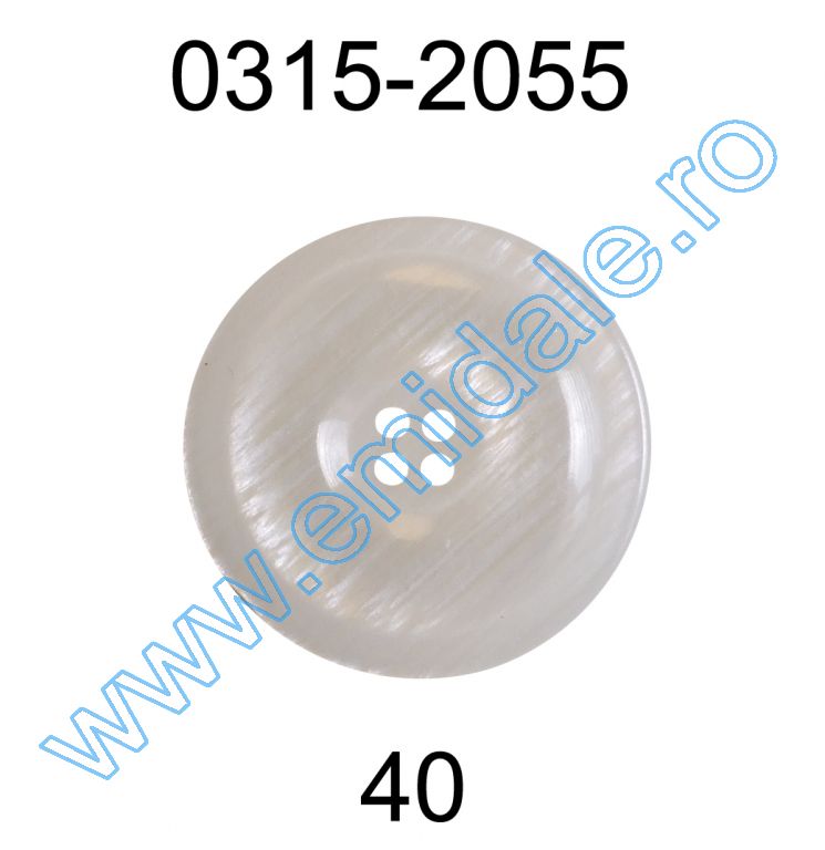 Four-Holes Buttons 0315-2055/40 (100 pcs/pack) 