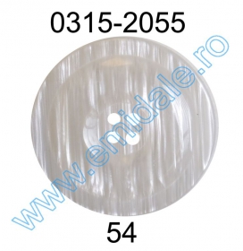 Nasturi cu Doua Gauri DPY0470/36 (100 bucati/punga) - Nasture Plastic 0315-2055/54 (100 bucati/punga)