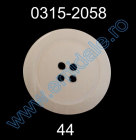 2 Holes Buttons 0312-0111/48 (100 pcs/pack) Color: Black - Four-Holes Buttons 0315-2058/44 (100 pcs/pack) 