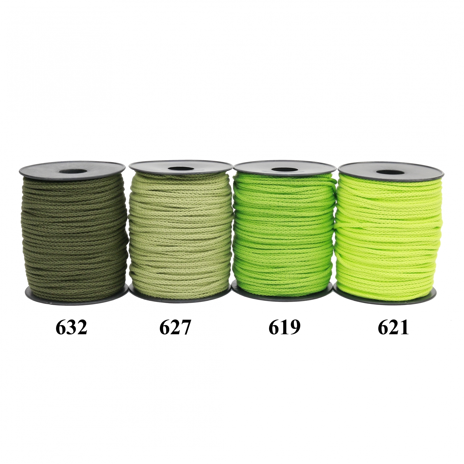 Snur Bumbac 4mm, Diferite Culori (100 m/rola) - 3