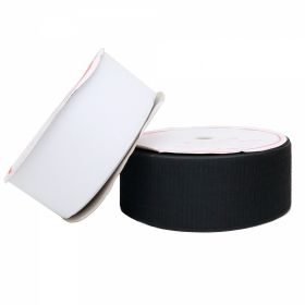 Hook and Loop Tape - Hook and Loop Tape - 100 mm, White, Black (25 meters/roll)